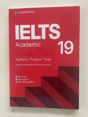 IELTS 19 Academic including CD-ROM  (FREE INTERNATIONAL SHIPPING) - Image 1 of 4