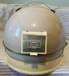 Vintage Presto Portable Salon Hood Hair Dryer Tested-Works - Picture 1 of 11