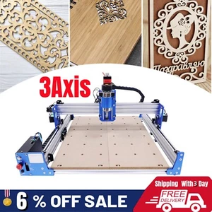 1X 3Axis CNC Router Engraver Engraving Cutting Wood Carving Milling Machine 4040 - Picture 1 of 17