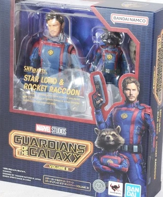 US S.H.Figuarts Star-Lord & Rocket Raccoon (Guardiões da Galáxia Vol. 3) - Imagem 1 de 4