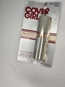 1- Vintage Covergirl Frosted Lipstick Moisturized Melon Frost NIP - Picture 1 of 4