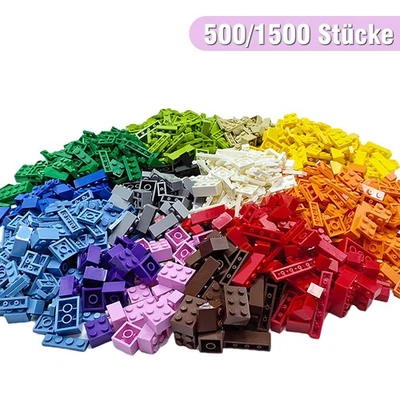 500/1500 Stücke Grundbausteine Steine Basic doppelreihige Grundbausteine Steine - Bild 1 von 4