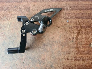 ARASHI DUCATI PANIGALE 899 1199 1299 FRONT LEFT FOOTPEG HANGER GUARD GEAR LEVER - Picture 1 of 6