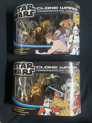 Star Wars Clone Wars (2003) Colección DVD Conmemorativo SITH & JEDI Pack SELLADO Foto 1 de 4