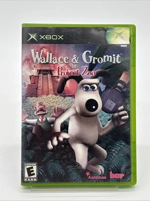 Wallace & Gromit in Project Zoo (2003) Microsoft Xbox Complete CIB - Image 1 of 4