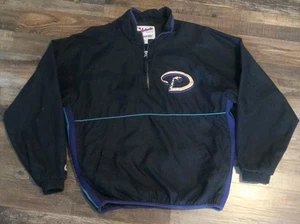 Arizona Diamondbacks 1/4 Zip Majestic Jacket MLB Authentic Collection Sz Medium - Picture 1 of 10