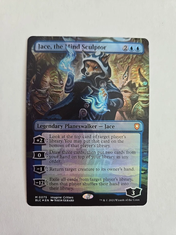 Jace, the Mind Sculptor (Borderless) Commander: Bloomburrow Foil - Image 1 of 2