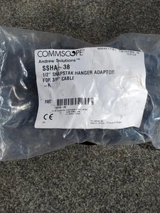 Ojal de un solo orificio 1/2" soporte de suspensión a presión para cable de 3/8" SSHA-38 NUEVO - Imagen 1 de 3