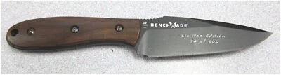 Harley Davidson New Benchmade Knife Fixed Blade Limited Edit #74-of 500 HD 13180 - Image 1 of 4