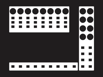 TAKTILITY 3 Blanko-Overlays für Behringer X-Touch Compact