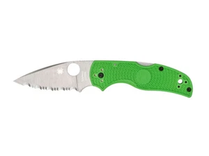 Spyderco NATIVE 5 SALT GREEN GEZAHNT C41SGR5 - Bild 1 von 2