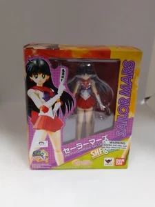 Sailor Moon Figure Bandai Sailor Mars Pretty Guardian Figuarts Unopened 20th Ann - Picture 1 of 6