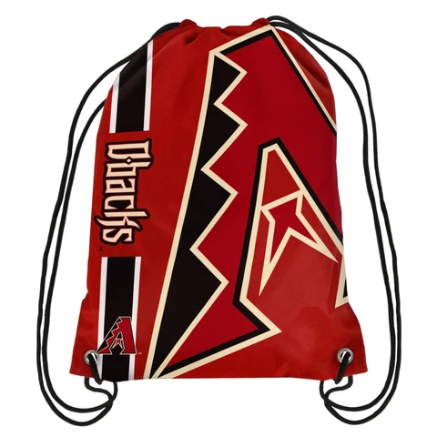 Arizona Diamondbacks MLB Side Stripe Big Logo Drawstring Back Pack FREE SHIP!! Cover