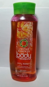 Herbal Essences Body Wash Body Burst Citrus Essences 2 Bottles 21.1oz Clairol - Picture 1 of 12