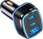 USB Type C Car Charger 33W PD Fast Charging Charger in Car USB C-Type Adapter UK