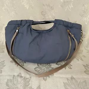 Vince Camuto Harlo Tote Pouchy Purse Handbag Crossbody Blue Bag - Picture 1 of 20
