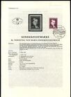 Austria 1966 MAria Ebner-Eschenbach, FDI Special Cancel Info Sheet #V6296