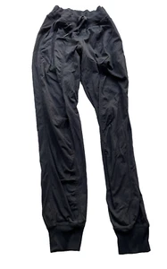 Lululemon Black DrawString Joggers Girls Youth Size 2 - Picture 1 of 7