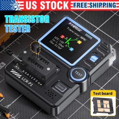 FNIRSI LCR-P1 Transistor Tester Diode Triode MOSFET NPN PNP SMD LCR ESR Meter /