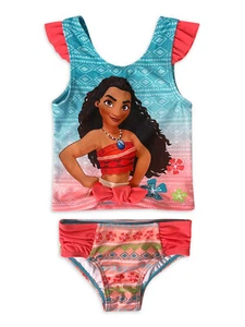 Disney Moana Bebé Niño Niña Tankini Conjunto de 2 Piezas Traje de Baño 12 Meses - Imagen 1 de 2