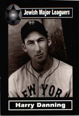 2003 Jewish Major Leaguers #2 Harry Danning - NM Los Angeles California CA Card - Image 1 of 2