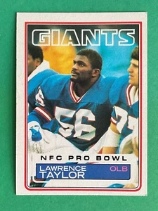 Lawrence Taylor 1983 Topps Football Card #133 - New York Giants Linebacker - Picture 1 of 2