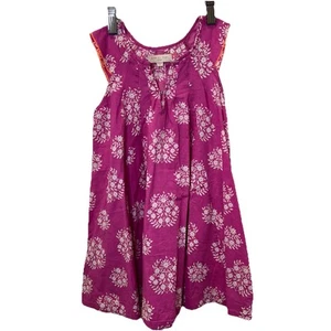 🪸 Pink Chicken Dress Girls EUC Size 4 Floral - Picture 1 of 7
