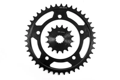 Rodas dentadas adequadas Suzuki Vstrom 1000 DL1000 2002 - 2015 dianteiras e traseiras 16/42 - Imagem 1 de 4