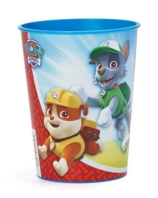 Suministros para fiestas Paw Patrol, 16 oz. Tazas de fiesta de plástico reutilizables (12 unidades) Foto 1 de 2