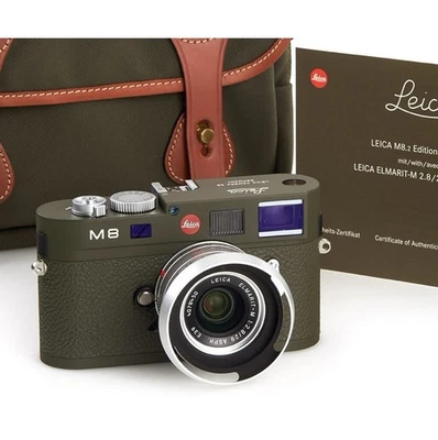 LEICA 10707 - M8.2 Safari Edition Set Elmarit-M 28mm ASPH *Fullset/mint* RAR - Bild 1 von 4