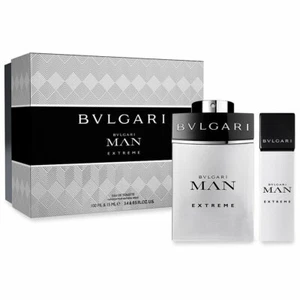 Bvlgari MAN EXTREME 2 Piece 3.4 oz + .5 Oz Spray GIFT SET For Man. Discontinued - Picture 1 of 3