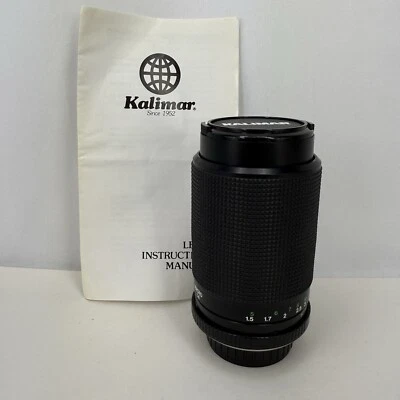 Kalimar MC 80-200mm f/1:4.5-5.6 Auto Zoom Macro FOR PARTS ONLY Loose Lens - Image 1 of 2