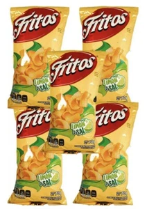 Sabritas FRITOS SAL Y LIMÓN 70g (Caja con 5 bolsas) Patatas fritas mexicanas - Imagen 1 de 6