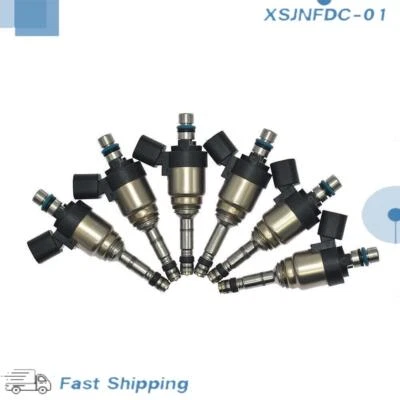 6x GDI Fuel Injector for 2013-2015 Hyundai Santa Fe 3.3 V6 FJ1143  35310-3C550 A Foto 1 de 4