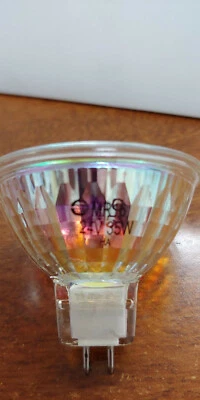 TWO Mr16 light bulbs 24v 35w old shelf stock new still in box. - Image 1 of 4