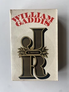 JR by William Gaddis - 1975 - paperback - first edition - VG - Imagen 1 de 4