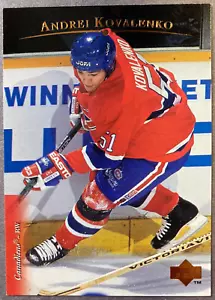 1995-96 Upper Deck #446 Andrei Kovalenko Montreal Canadiens - Picture 1 of 1