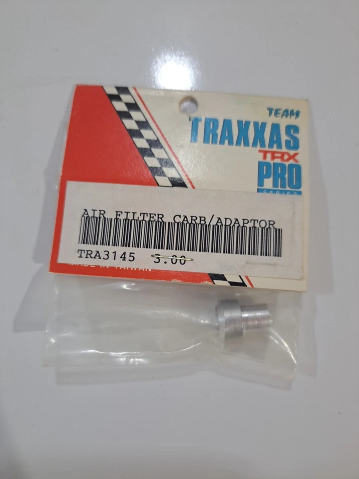 New Traxxas TRA3145 R/C Part Air Filter Carburetor/Adaptor - Image 1 of 2