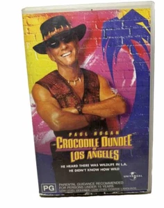 Crocodile Dundee In Los Angeles (VHS, 2001) Paul Hogan Mike Tyson Free Shipping. - Picture 1 of 6