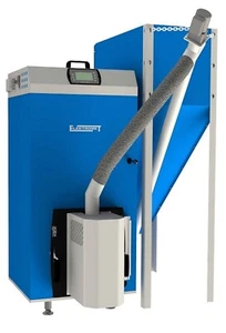 Pelletkessel Pelletheizkessel  EKO-PE COMPACT 20 mit Silo 540 Liter - Bild 1 von 12
