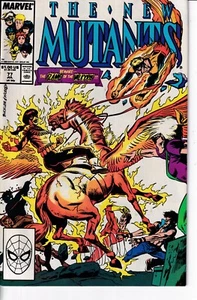 THE NEW MUTANTS #77 MARVEL COMICS - Picture 1 of 1