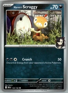 Marnie's SCRAGGY Common Pokémon Basic #132/182 Destined Rivals - Picture 1 of 2