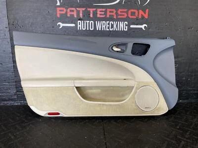 Jaguar XK 2007 conductor delantero izquierdo interior puerta panel embellecedor azul marfil 6W835423713 Foto 1 de 4