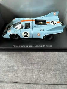 Modellauto 1:18 Eagle‘s Race Gulf Porsche 917K 1971 NEU - Bild 1 von 5