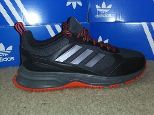 Size 8.5 - adidas Rockadia Trail running black/red - Picture 1 of 12