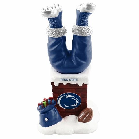Santa Claus Penn State Santa Legs Chimney Bobblehead (Bobble Legs) NCAA Cover