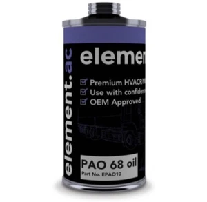 PAO 68 Air Conditioning Compressor Oil - Polyalphaolefin 1 litre - Picture 1 of 3