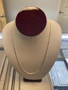 925 Sterling Silver Chain Necklace .925 Italy All Sizes - Picture 1 of 2