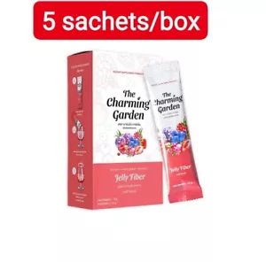 The Charming Garden Jelly Fiber Weight Control Detox Flat Belly 5 Sachets - Picture 1 of 11