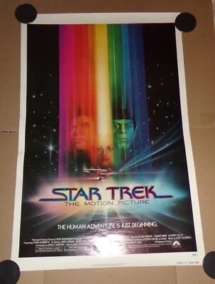Póster original de la película Star Trek the Motion Picture 1979 una hoja 27x41 Foto 1 de 4